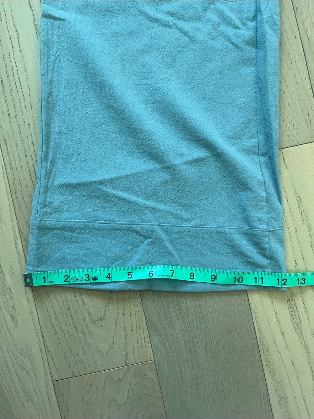 Light Blue Wide-Leg Pants with Matching Vest - Picture 6 of 10